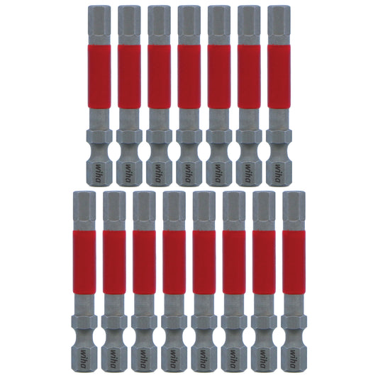 Wiha-76674-Wiha 76674 MaxxTor Impact Bit Hex 7/32" - 49mm - 15 Pack