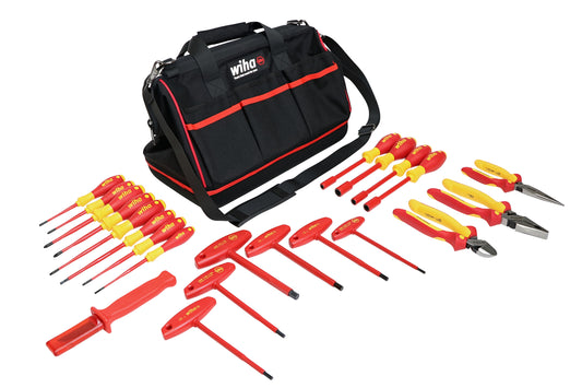 Wiha-32973-Wiha 32973 22 Piece Insulated Pliers-Cutters and Screwdriver Set