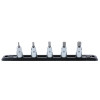 Wiha-71393-Wiha 71393 5 Piece Hex Socket Set 3/8" Drive - SAE