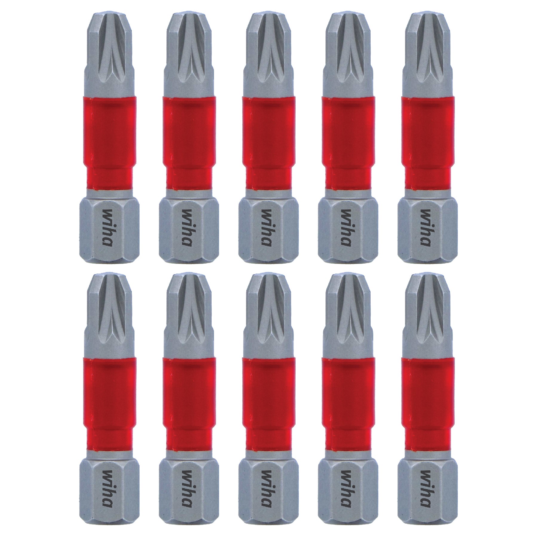 Wiha-76508-Wiha 76508 MaxxTor Impact Bit Pozidriv #3 x 29mm - 10 Pack