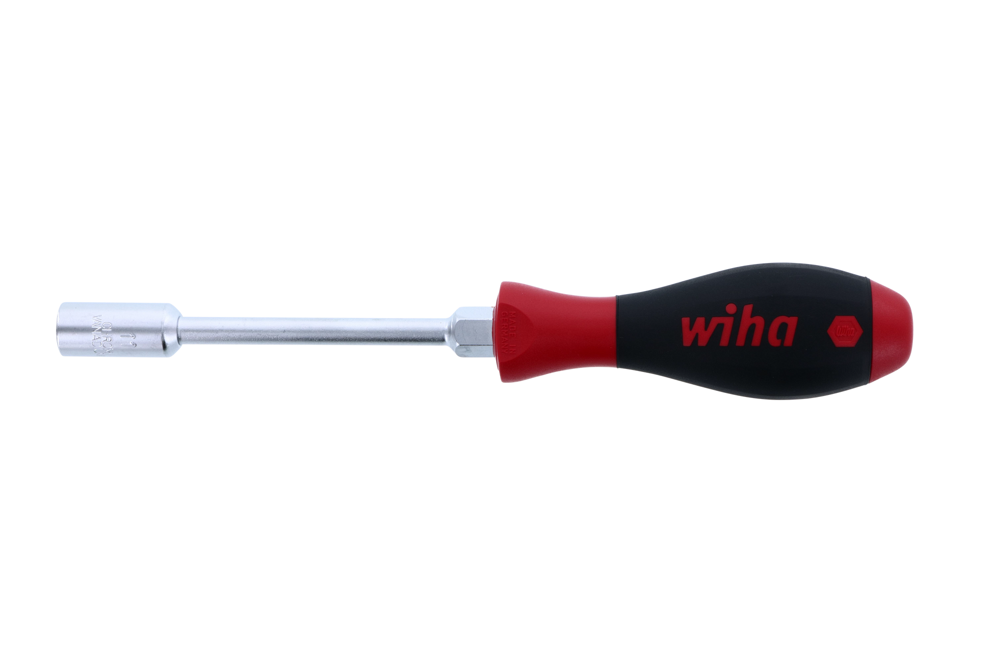 Wiha-34724-Wiha 34724 SoftFinish Heavy Duty Nut Driver 11.0mm x 125mm