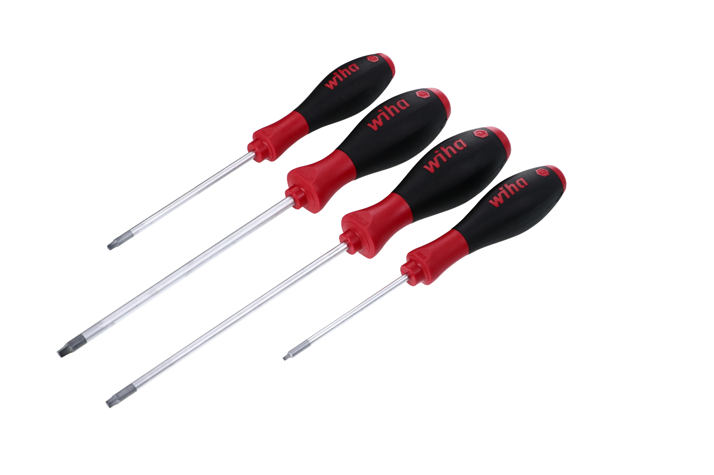 Wiha-35894-Wiha 35894 4 Piece SoftFinish Square Screwdriver Set