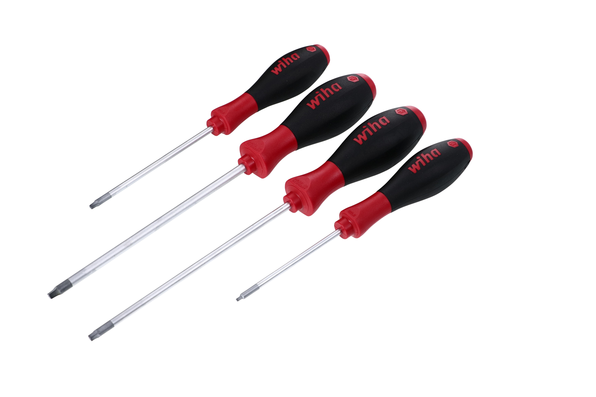 Wiha-35894-Wiha 35894 4 Piece SoftFinish Square Screwdriver Set