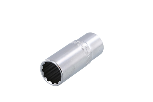 Wiha-33761-Wiha 33761 12 Point - 3/8" Drive Deep Socket 18.0mm