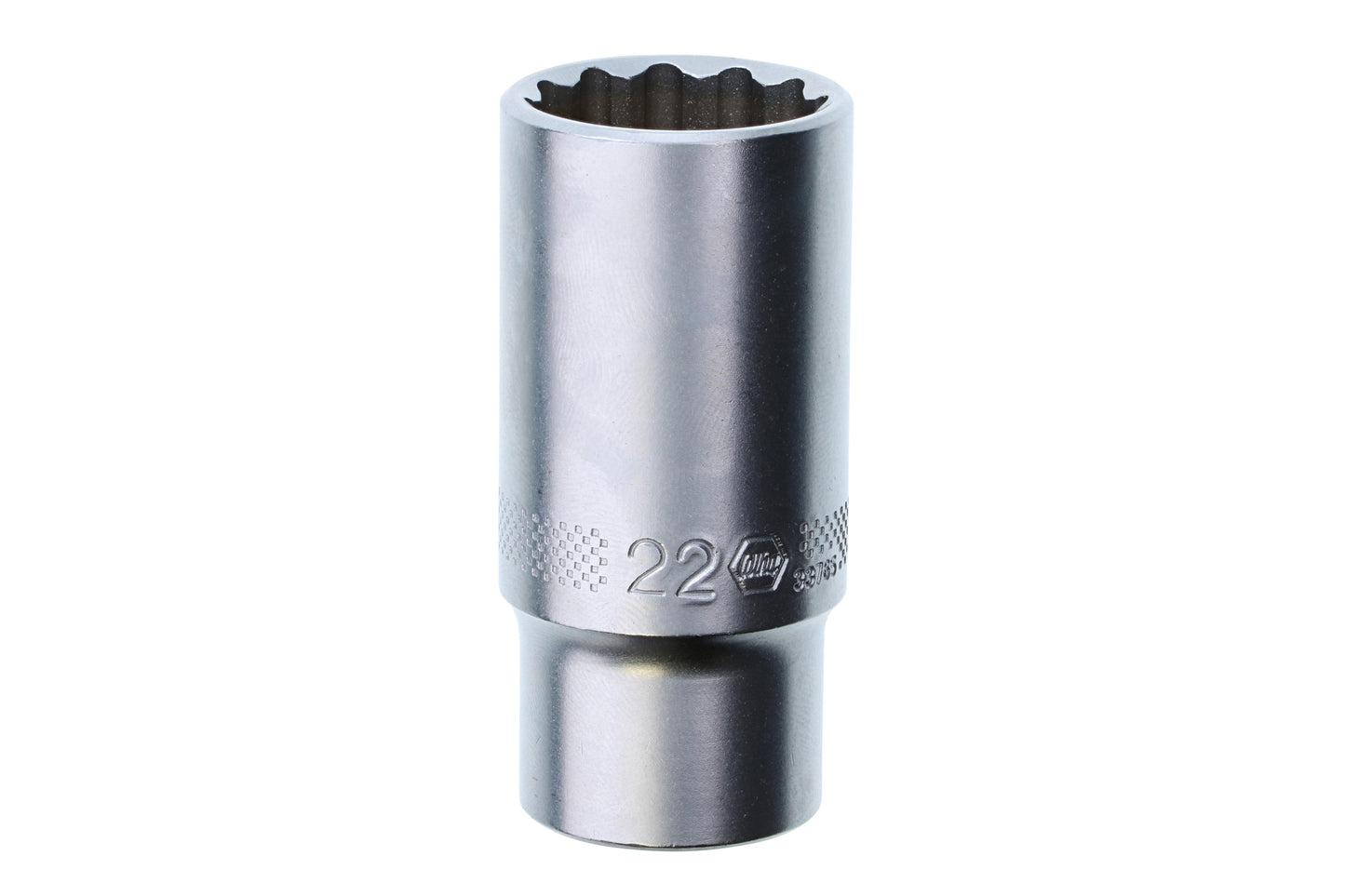 Wiha-33765-Wiha 33765 12 Point - 3/8" Drive Deep Socket 22.0mm