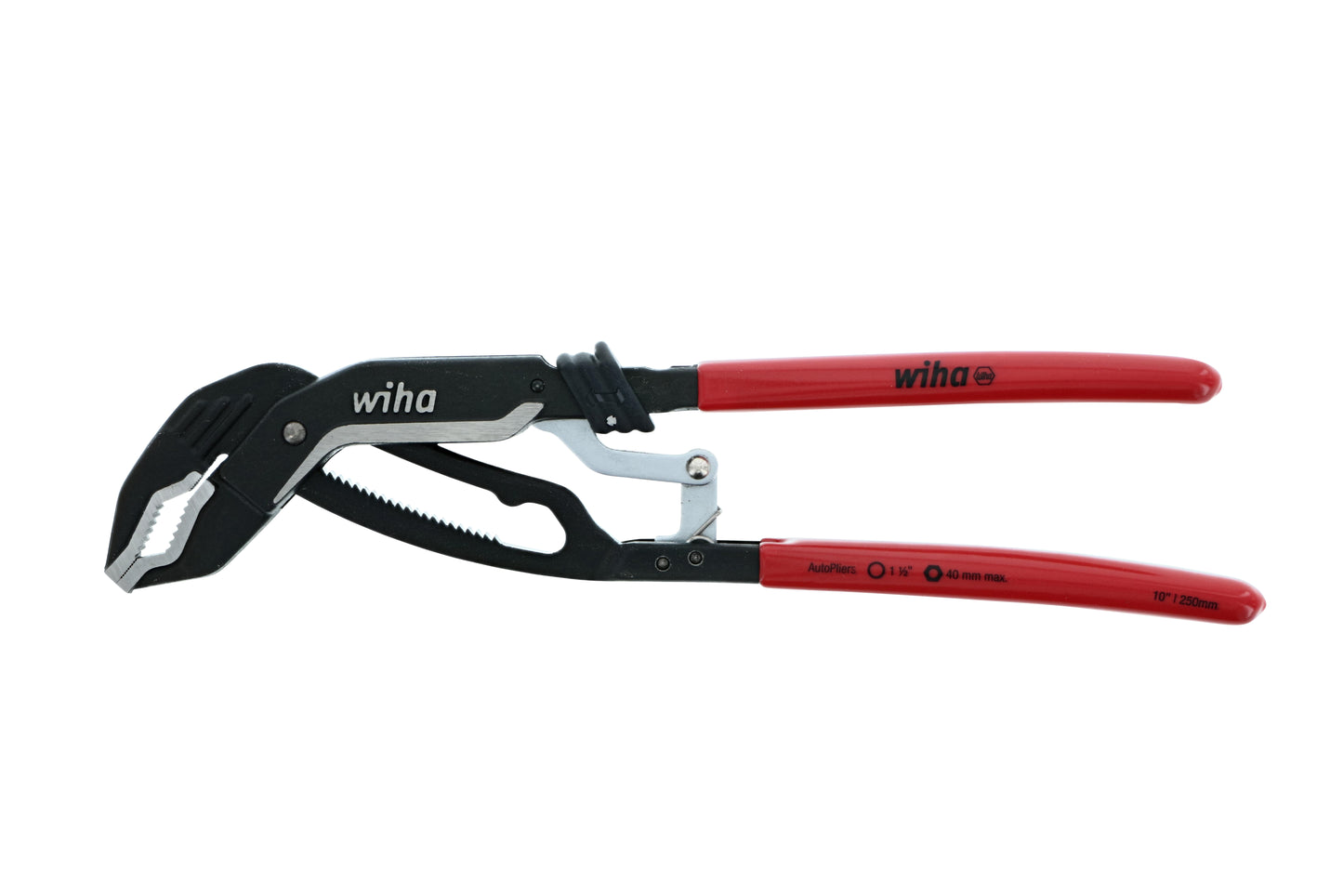 Wiha-32637-Wiha 32637 Classic Auto Grip V-Jaw Tongue and Groove Pliers 10"