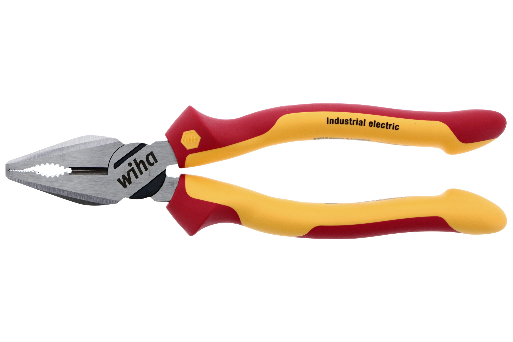 Wiha-32930-Wiha 32930 Insulated Industrial Combination Pliers 8.0"