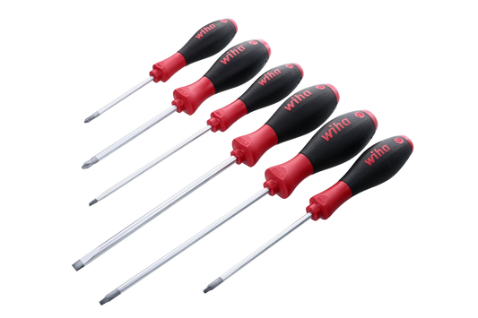 Wiha-30291-Wiha 30291 6 Piece SoftFinish Screwdriver Set