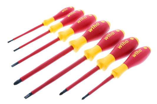 Wiha-32099-Wiha 32099 7 Piece Insulated SoftFinish Screwdriver Set