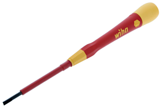 Wiha-32003-Wiha 32003 Insulated PicoFinish Precision Slotted Screwdriver 3.0mm x 60mm