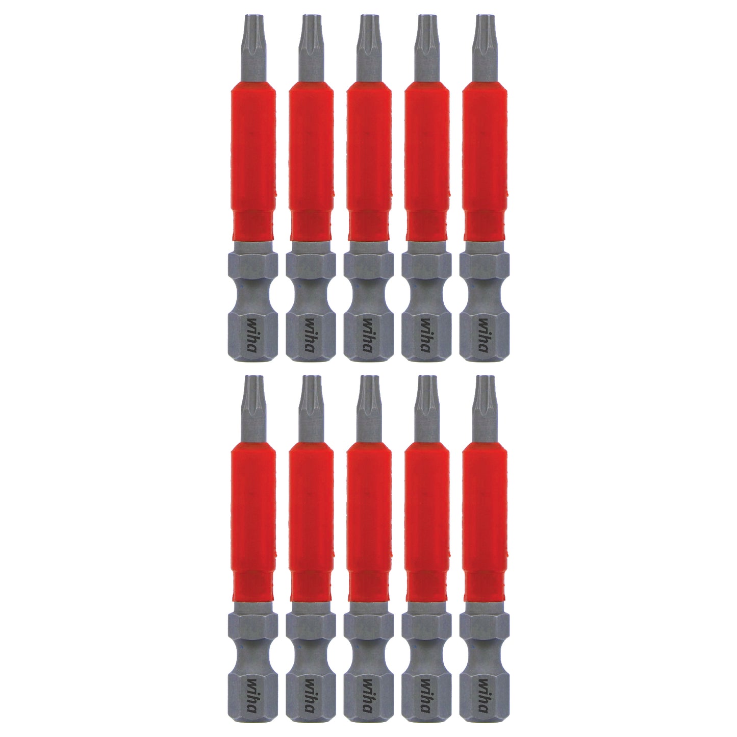 Wiha-76553-Wiha 76553 MaxxTor Impact Bit Torx T10 x 49mm - 10 Pack