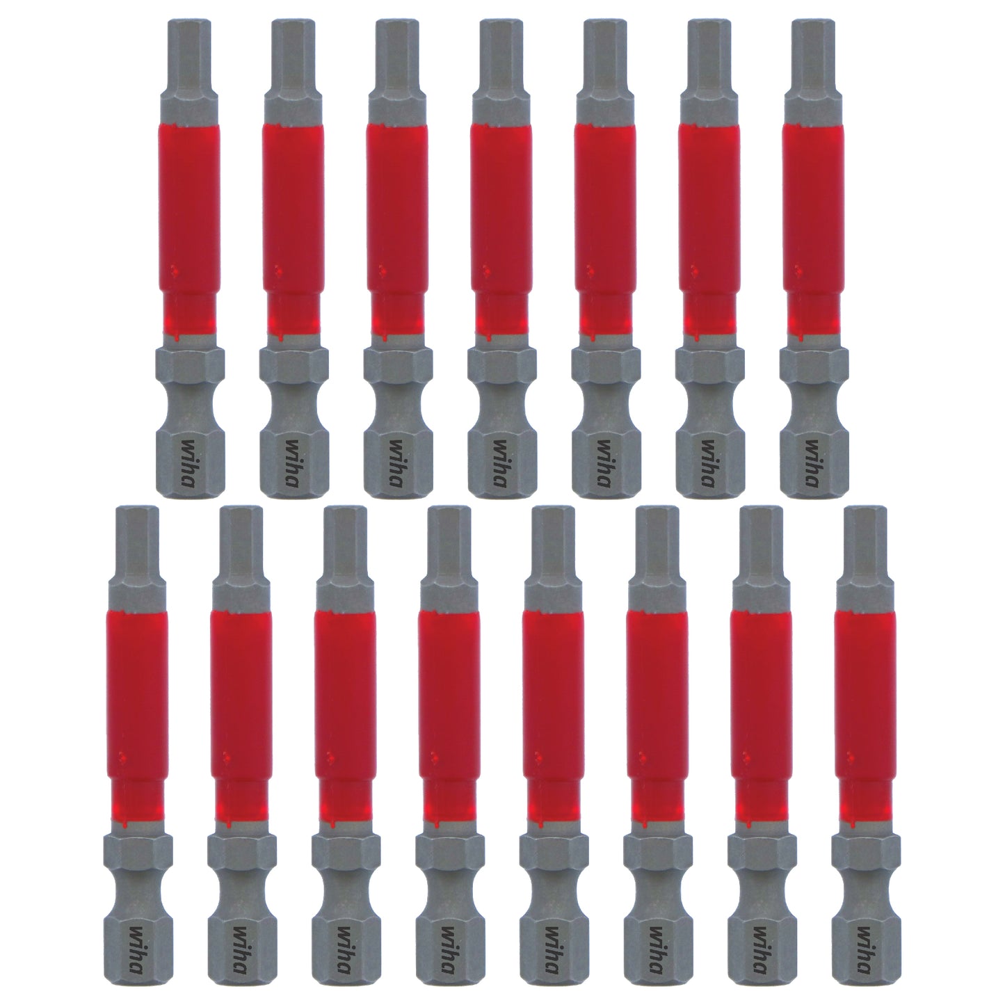 Wiha-76664-Wiha 76664 MaxxTor Impact Bit Hex 4.0mm - 49mm - 15 Pack