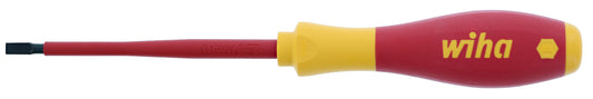 Wiha-92008-Wiha 92008 Insulated SoftFinish Slotted Screwdriver 4.5