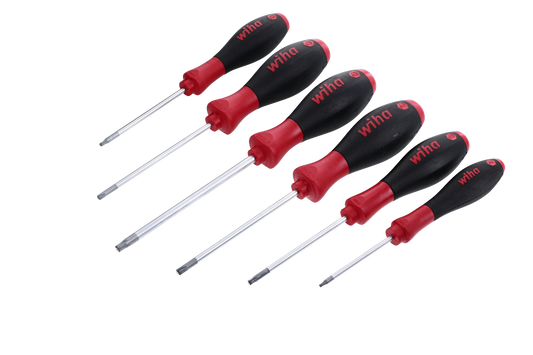 Wiha-36290-Wiha 36290 6 Piece SoftFinish MagicSpring Torx Screwdriver Set