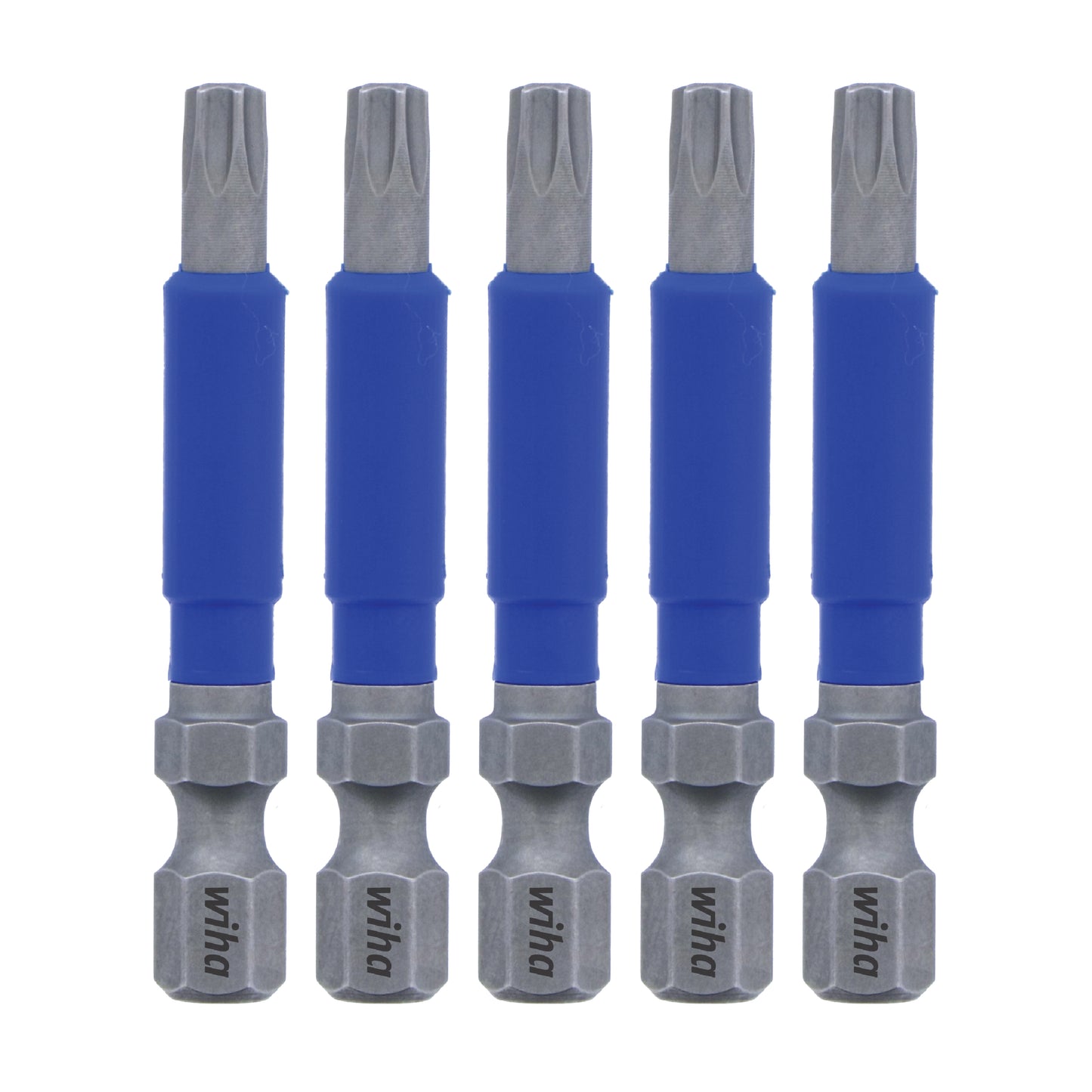 Wiha-70277-Wiha 70277 TerminatorBlue Impact Bit Torx T25 - 2 Inch - 5 Pack