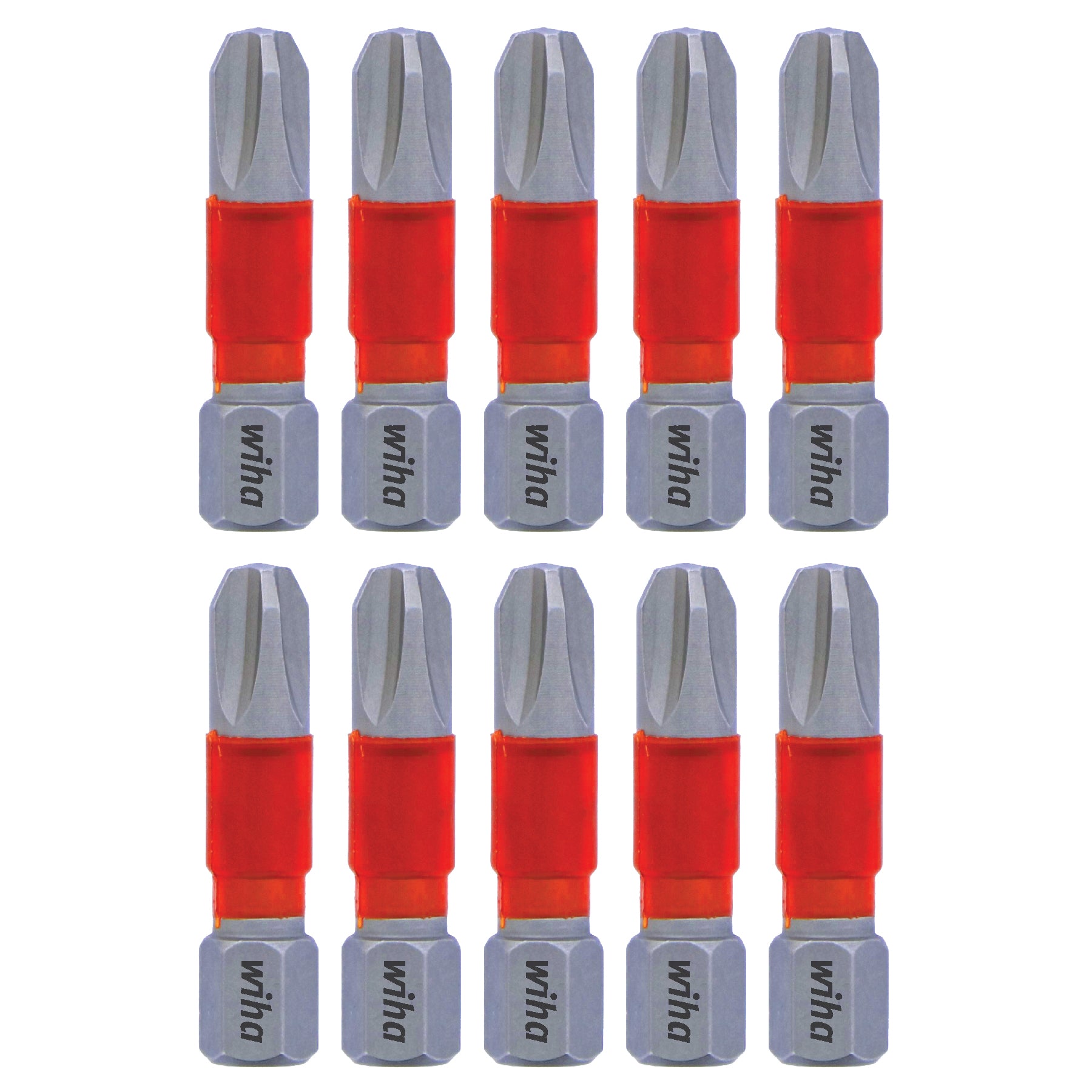 Wiha-76503-Wiha 76503 MaxxTor Impact Bit Phillips #3 - 29mm - 10 Pack