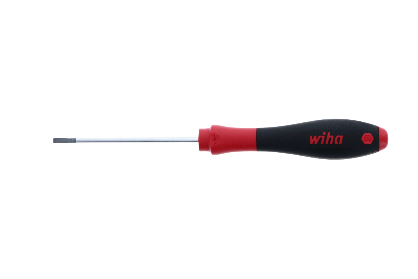 Wiha-30204-Wiha 30204 SoftFinish Slotted Screwdriver 3.0mm x 80mm