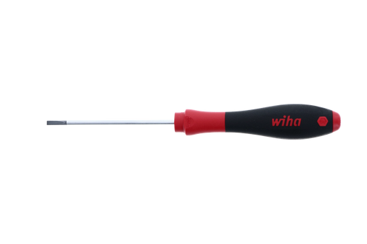 Wiha-30204-Wiha 30204 SoftFinish Slotted Screwdriver 3.0mm x 80mm