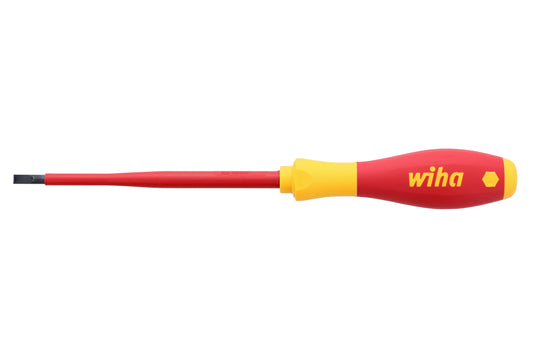 Wiha-32024-Wiha 32024 Insulated SoftFinish Slotted Screwdriver 4.5mm x 125mm