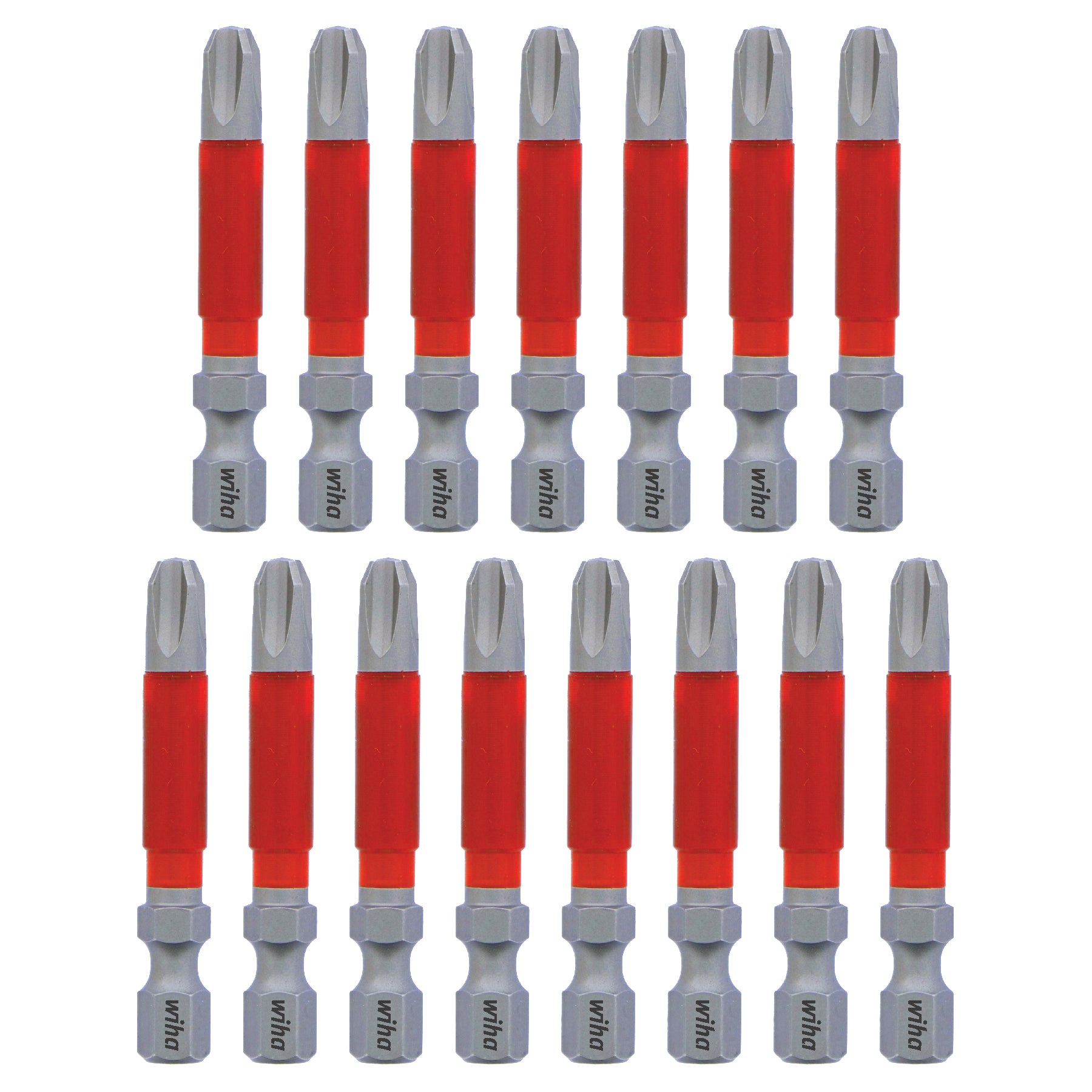 Wiha-76643-Wiha 76643 MaxxTor Impact Bit Phillips #3 - 49mm - 15 Pack