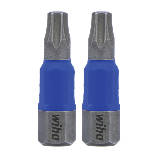 Wiha-70020-Wiha 70020 TerminatorBlue Impact Bit Torx T25 - 1 Inch - 2 Pack