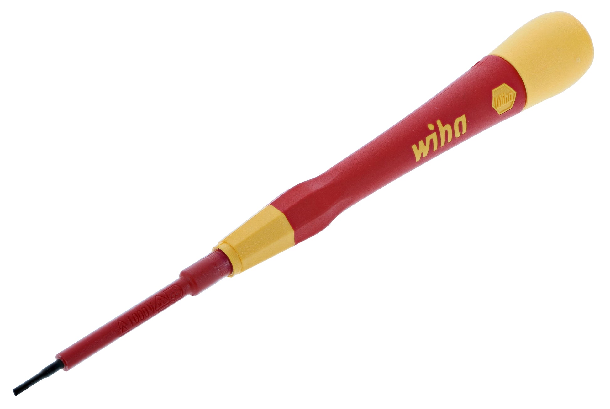 Wiha-32000-Wiha 32000 Insulated PicoFinish Precision Slotted Screwdriver 1.5mm x 40mm