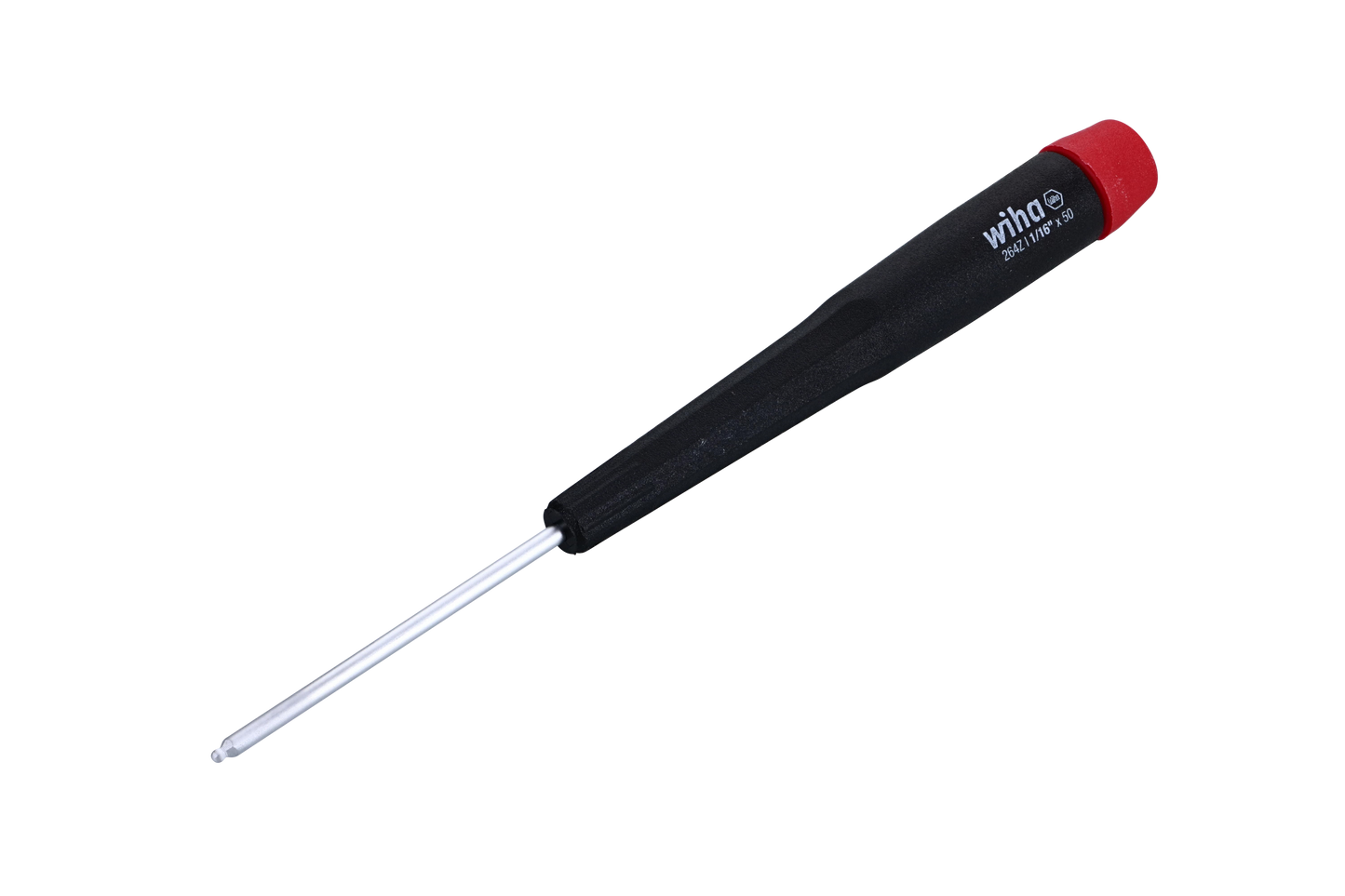 Wiha-26416-Wiha 26416 Precision Ball End Hex Screwdriver 1/16" x 50mm