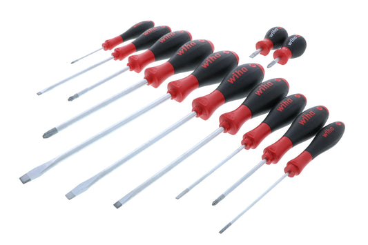 Wiha-30297-Wiha 30297 12 Piece SoftFinish Slotted and Phillips Screwdriver Set