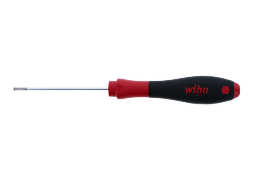 Wiha-30203-Wiha 30203 SoftFinish Slotted Screwdriver 2.5mm x 75mm