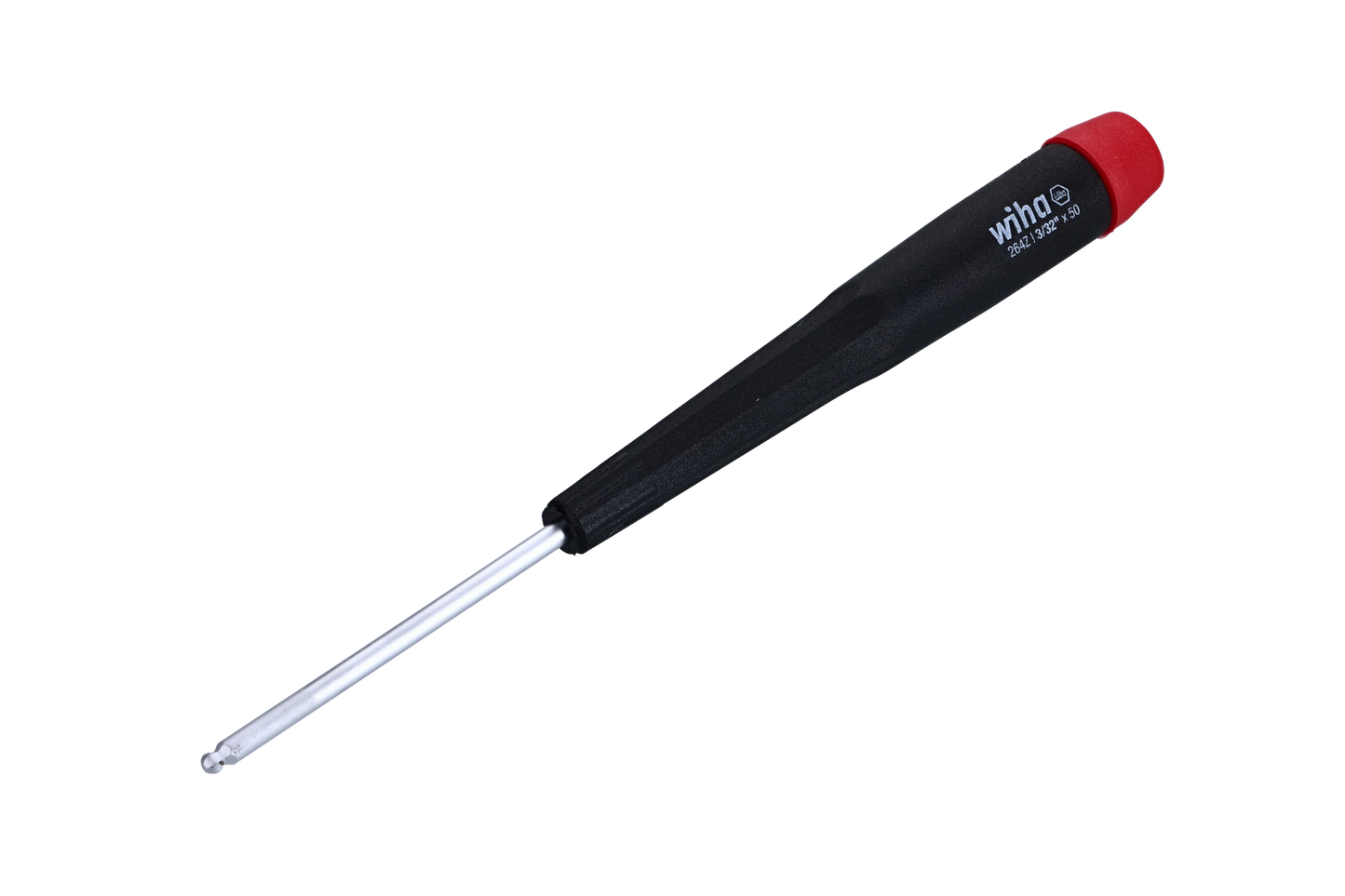 Wiha-26423-Wiha 26423 Precision Ball End Hex Screwdriver 3/32" x 50mm