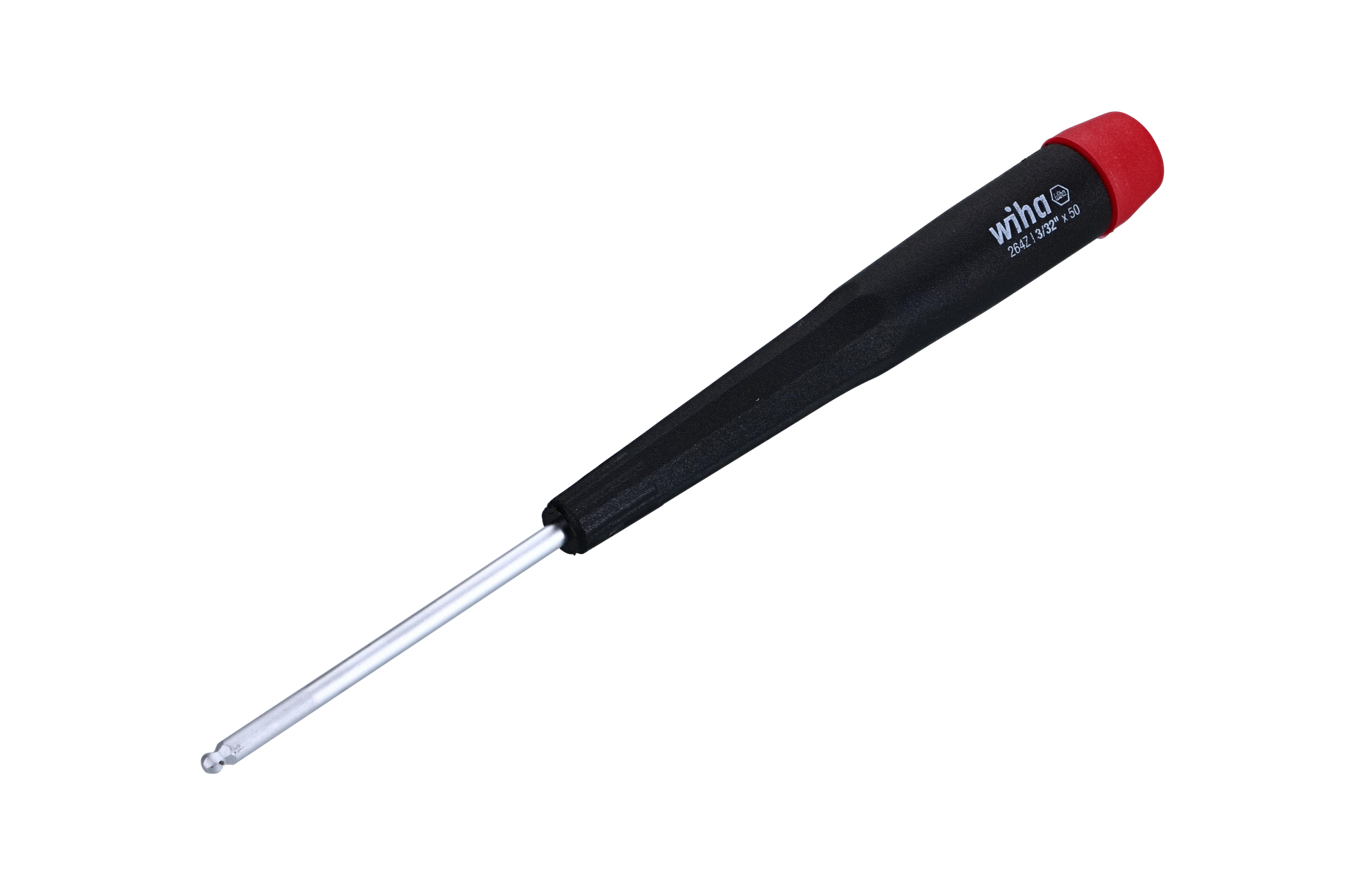 Wiha-26423-Wiha 26423 Precision Ball End Hex Screwdriver 3/32" x 50mm