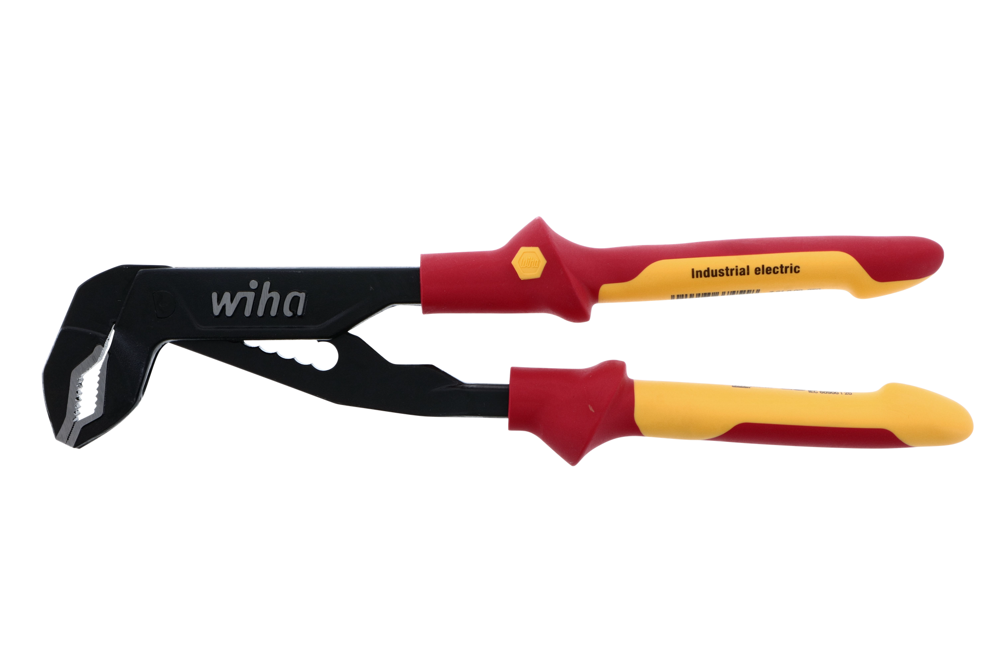 Wiha-32954-Wiha 32954 Insulated V-Jaw Tongue and Groove Pliers 10.0"