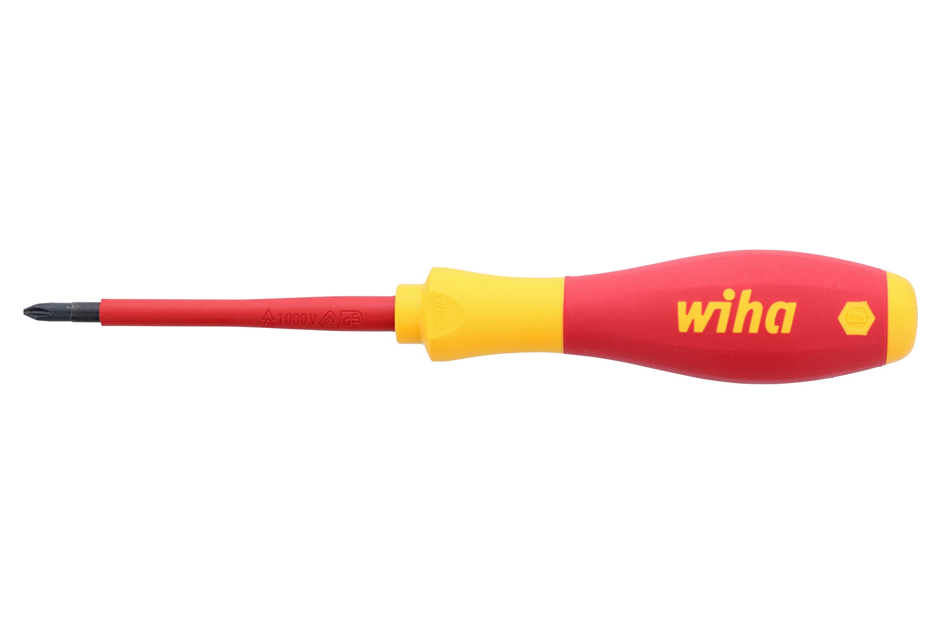 Wiha-32101-Wiha 32101 Insulated SoftFinish Phillips Screwdriver #1 x 80mm