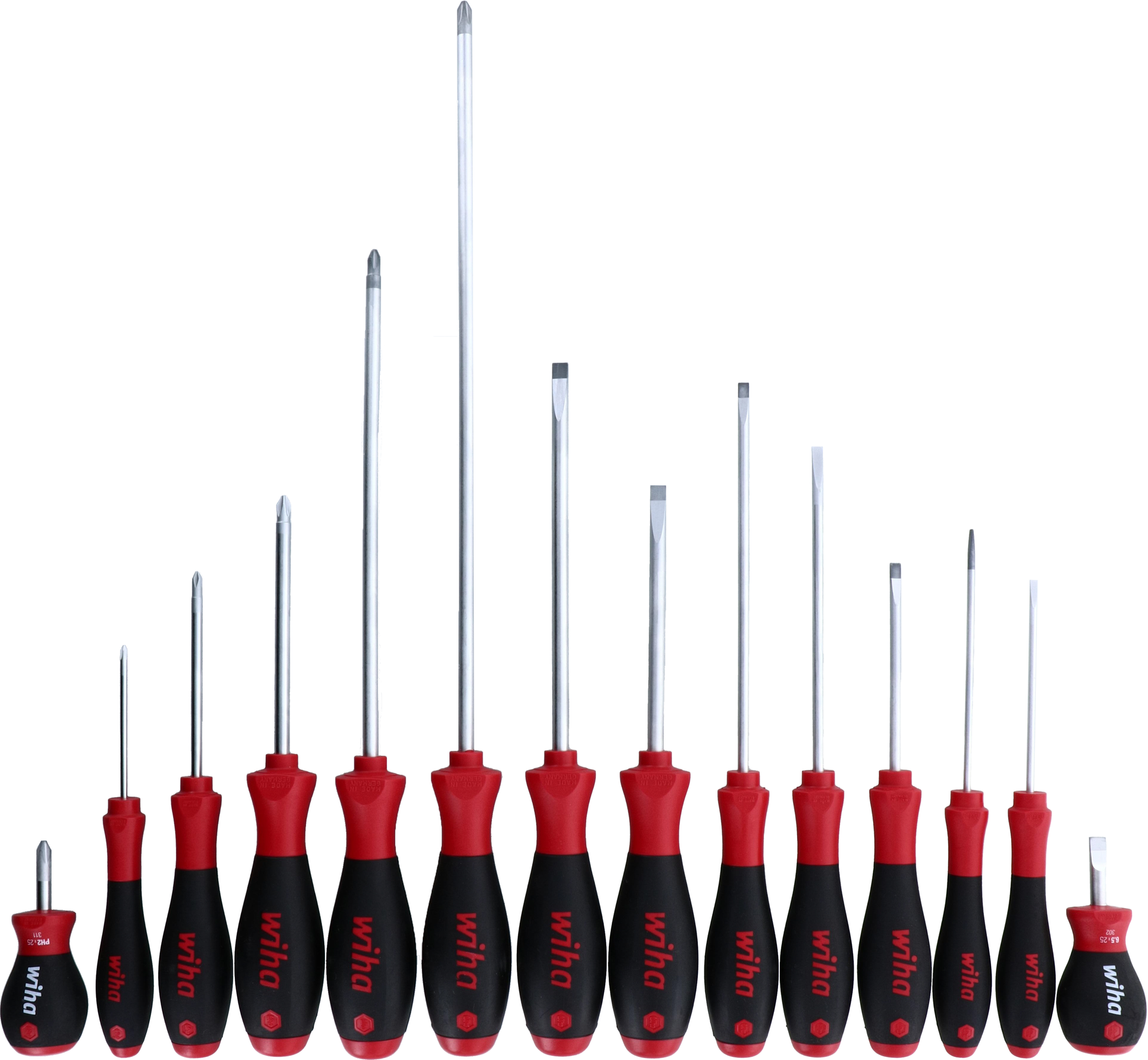 Wiha-30284-Wiha 30284 14 Piece SoftFinish Screwdriver Set