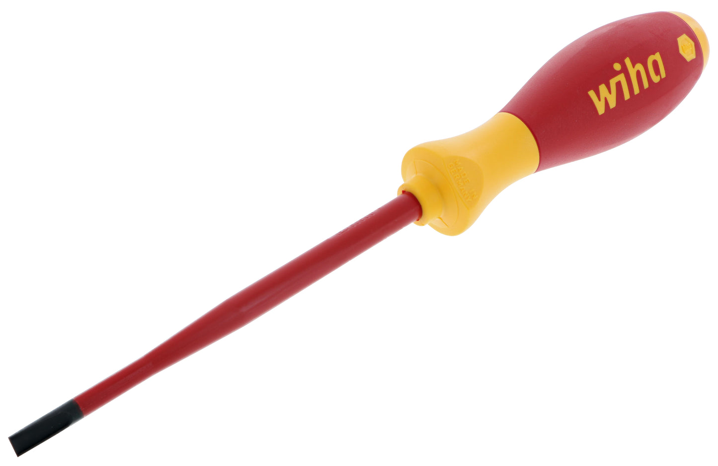 Wiha-32055-Wiha 32055 Insulated SlimLine Slotted Screwdriver 5.5mm x 125mm