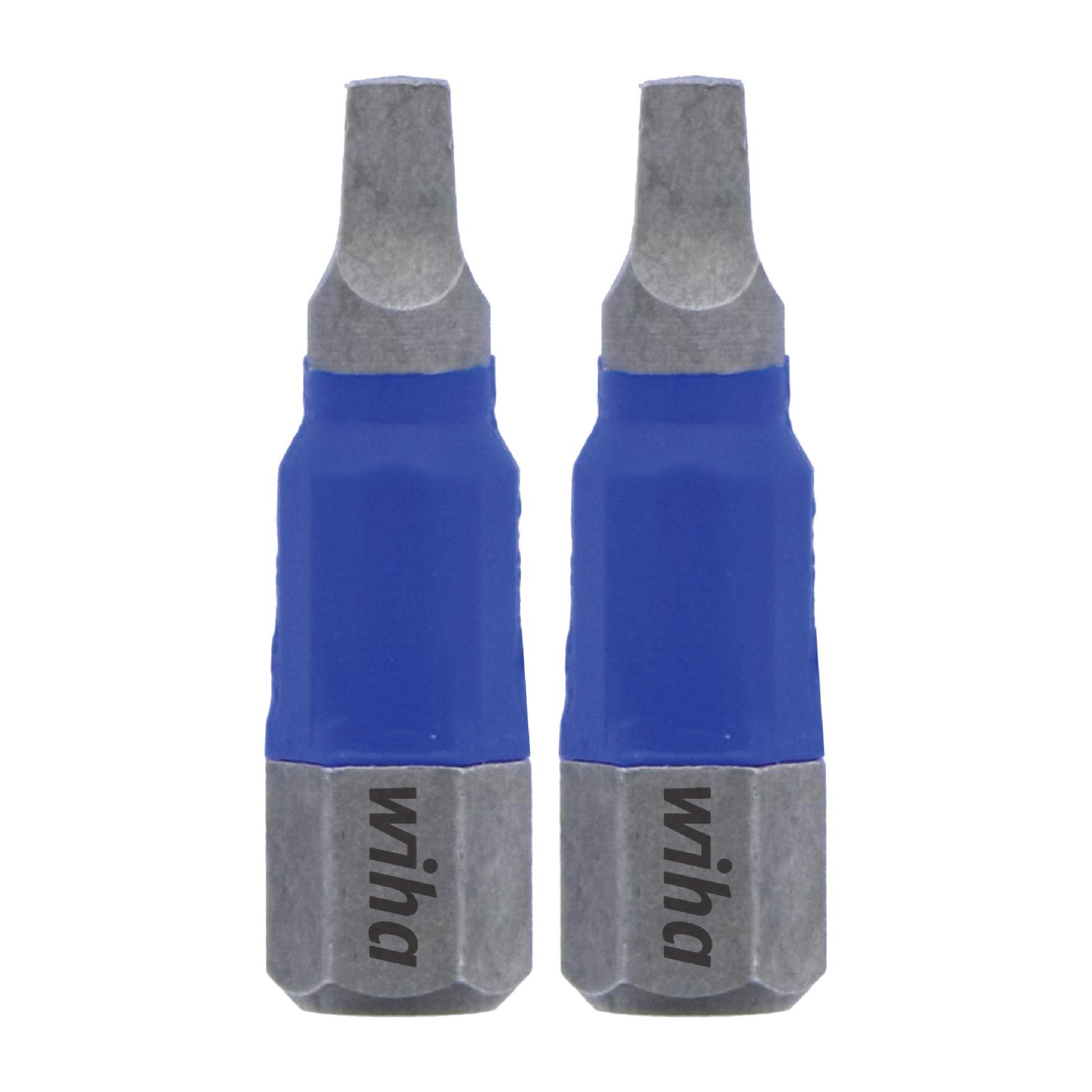 Wiha-70025-Wiha 70025 TerminatorBlue Impact Bit Square #2 - 1 Inch - 2 Pack