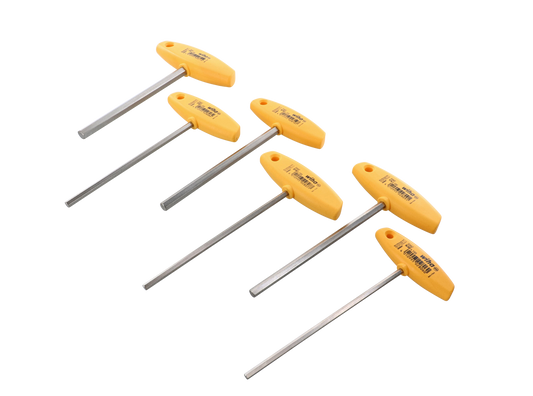 Wiha-33475-Wiha 33475 6 Piece Classic Grip Hex SAE T-Handle Set