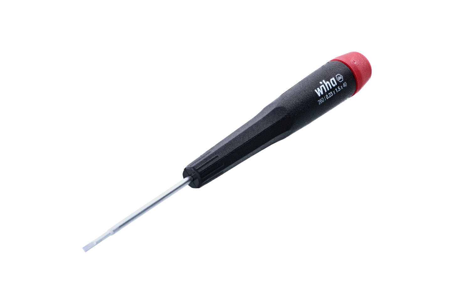 Wiha-26015-Wiha 26015 Precision Slotted Screwdriver 1.5mm x 40mm