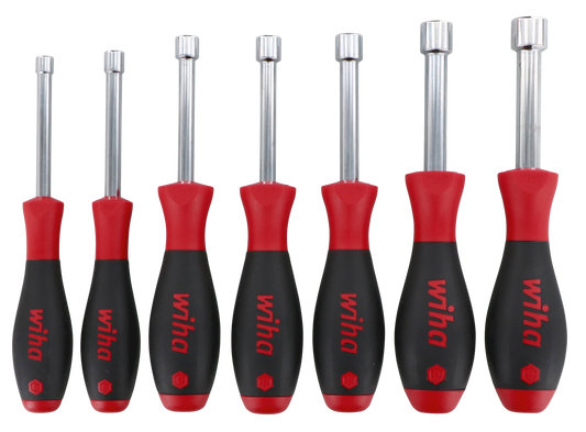 Wiha-34390-Wiha 34390 7 Piece SoftFinish Hollow Shaft Nut Driver Set - Inch