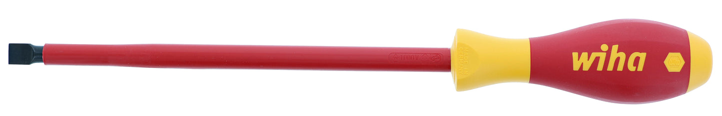 Wiha-92028-Wiha 92028 Insulated SoftFinish Slotted Screwdriver 10.0