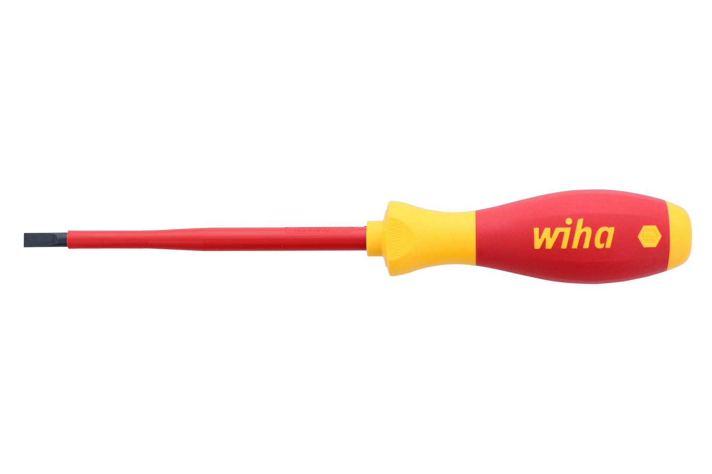 Wiha-32031-Wiha 32031 Insulated SoftFinish Slotted Screwdriver 5.5mm x 125mm