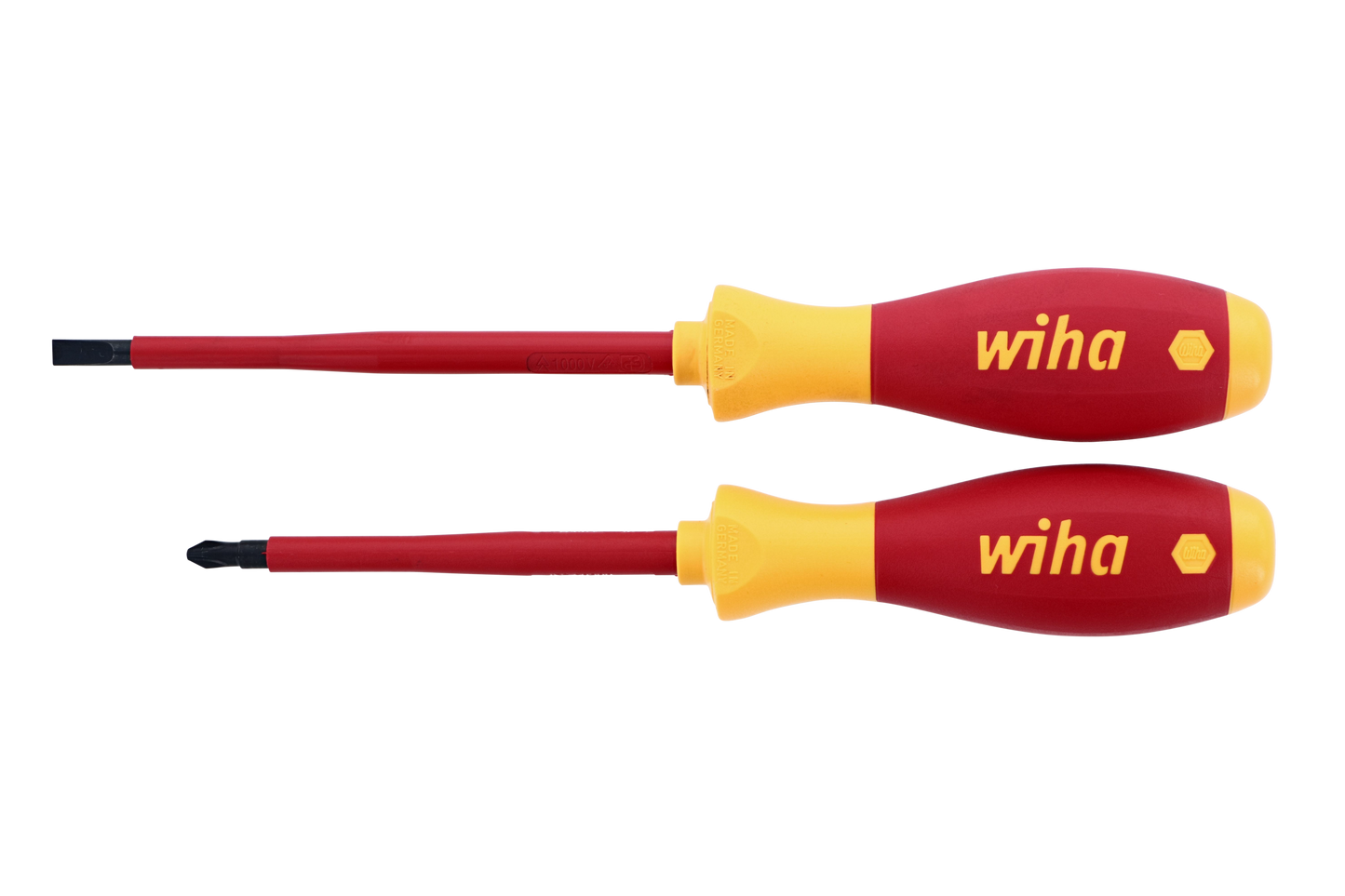 Wiha-32105-Wiha 32105 2 Piece Insulated SoftFinish Screwdriver Set