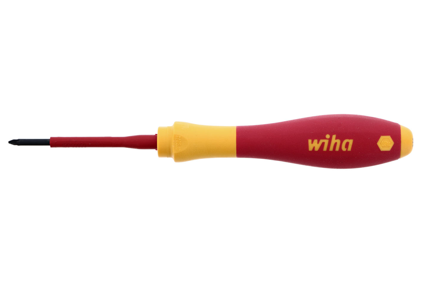 Wiha-32400-Wiha 32400 Insulated SoftFinish Pozidriv Screwdriver #0