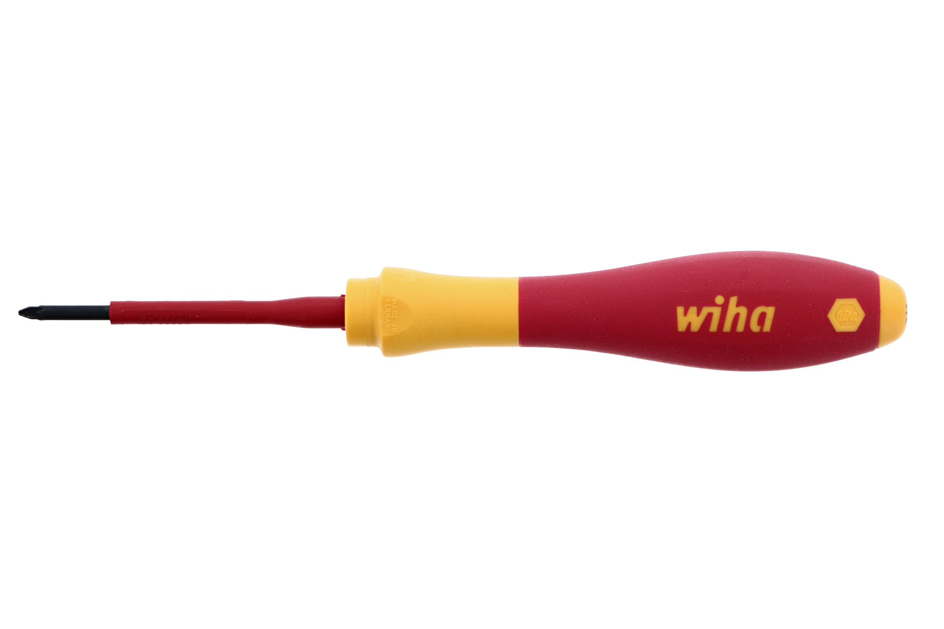 Wiha-32400-Wiha 32400 Insulated SoftFinish Pozidriv Screwdriver #0