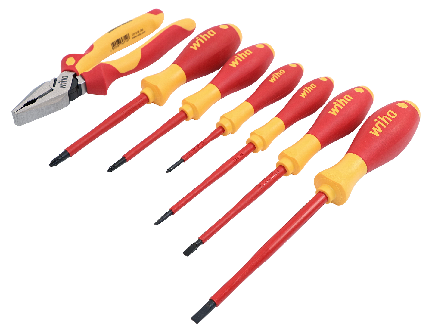 Wiha-32958-Wiha 32958 INSUL PLIER/DRIVER 7 PC SET