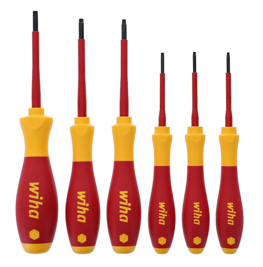 Wiha-32590-Wiha 32590 6 Piece Insulated SoftFinish Torx Screwdriver Set